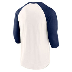 Chicago White Sox Fanatics Backdoor Slider Raglan 3/4-Sleeve T-Shirt - White/Navy T-shirts