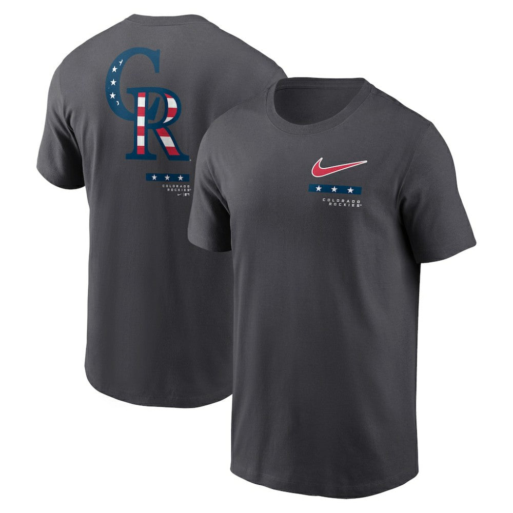 Colorado Rockies Nike Americana T-Shirt - Anthracite T-shirts