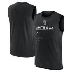 Chicago White Sox Nike Exceed Performance Tank Top - Black Tanks