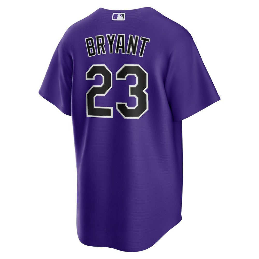 Kris Bryant Colorado Rockies Nike Alternate Replica Player Jersey - Purple Jerseys