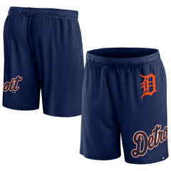 Detroit Tigers Fanatics Clincher Mesh Shorts - Navy Shorts