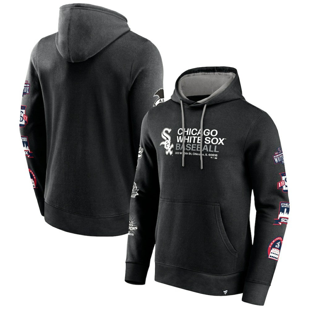 Chicago White Sox Fanatics Extra Innings Hoodie - Black Hoodies