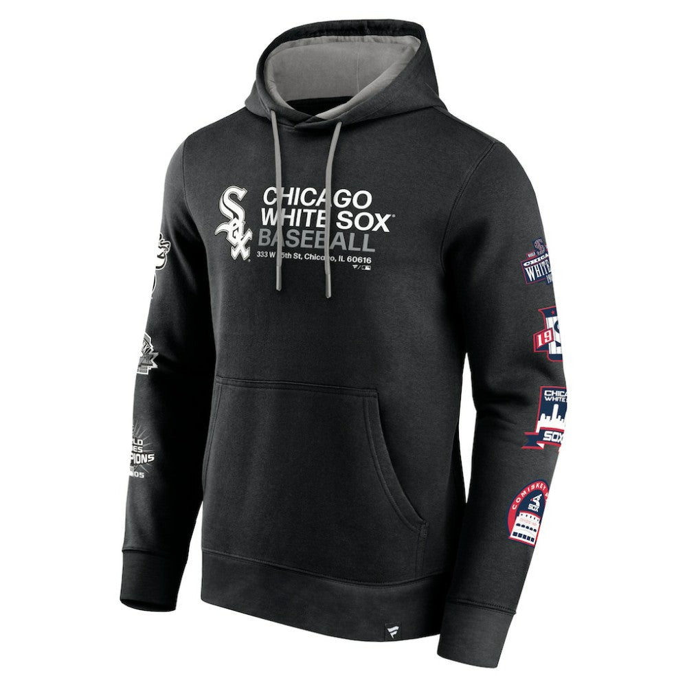 Chicago White Sox Fanatics Extra Innings Hoodie - Black Hoodies