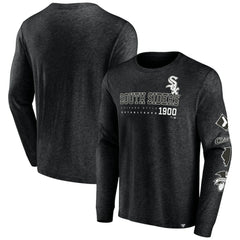 Chicago White Sox Fanatics High Whip Pitcher Long Sleeve T-Shirt - Black T-shirts