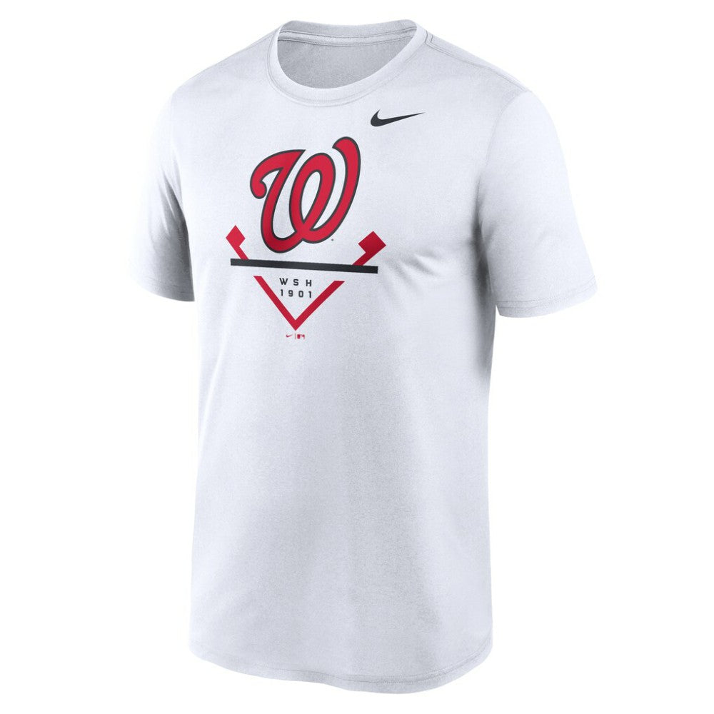 Washington Nationals Nike Icon Legend Dri-FIT T-Shirt - White T-shirts