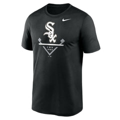 Chicago White Sox Nike Big & Tall Icon Legend Performance T-Shirt - Black T-shirts