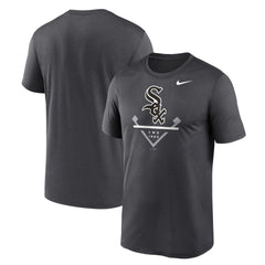 Chicago White Sox Nike Big & Tall Icon Legend Performance T-Shirt - Anthracite T-shirts