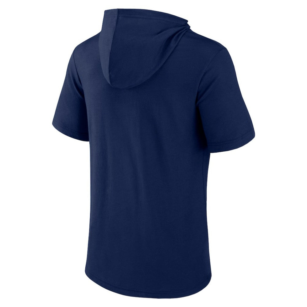 Chicago White Sox Fanatics Offensive Strategy Short Sleeve Pullover Hoodie - Navy Hoodies