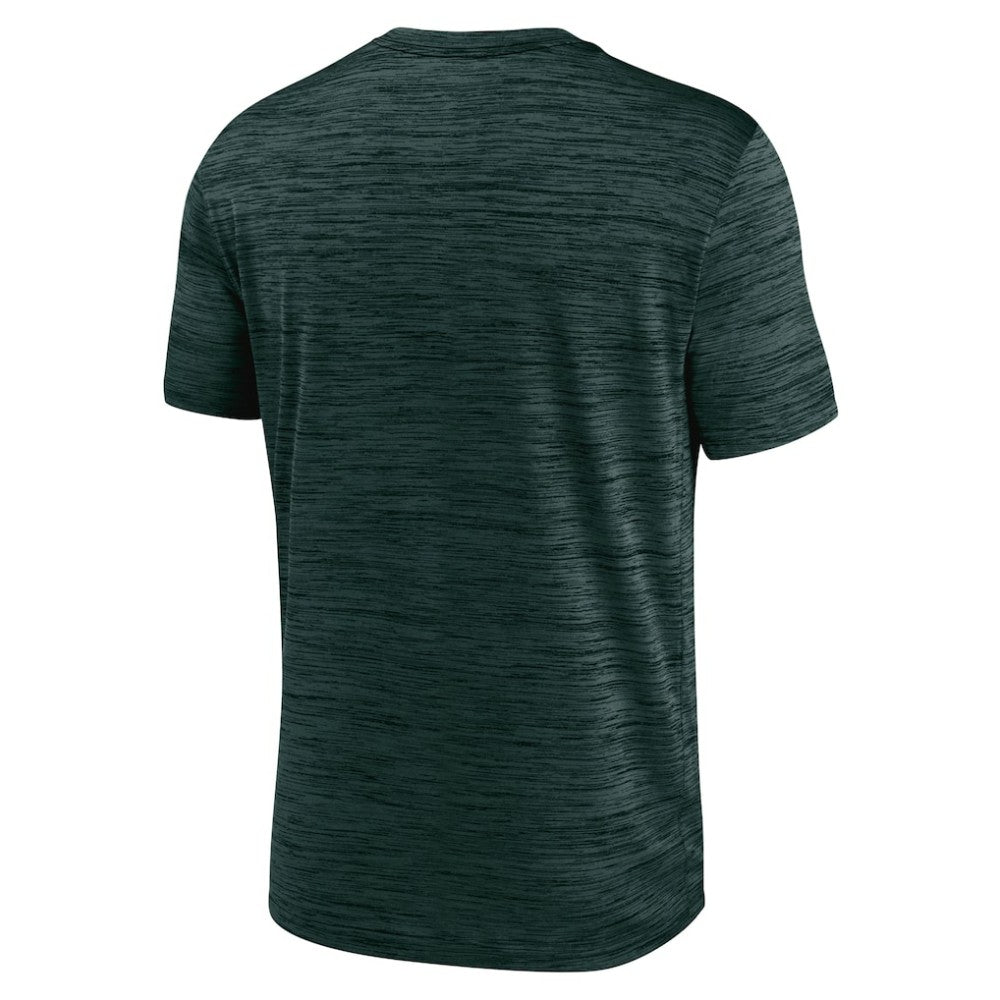 Athletics Nike Logo Velocity Performance T-Shirt - Green T-shirts