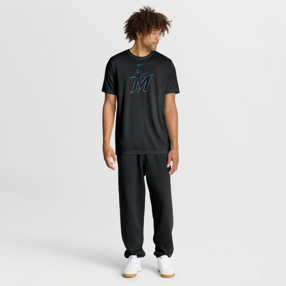 Miami Marlins Nike New Legend Dri-FIT T-Shirt - Black T-shirts