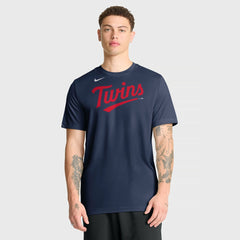 Minnesota Twins Nike New Legend Wordmark Dri-FIT T-Shirt - Navy T-shirts