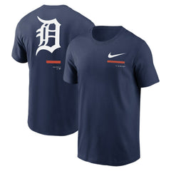 Detroit Tigers Nike Over the Shoulder T-Shirt - Navy T-shirts