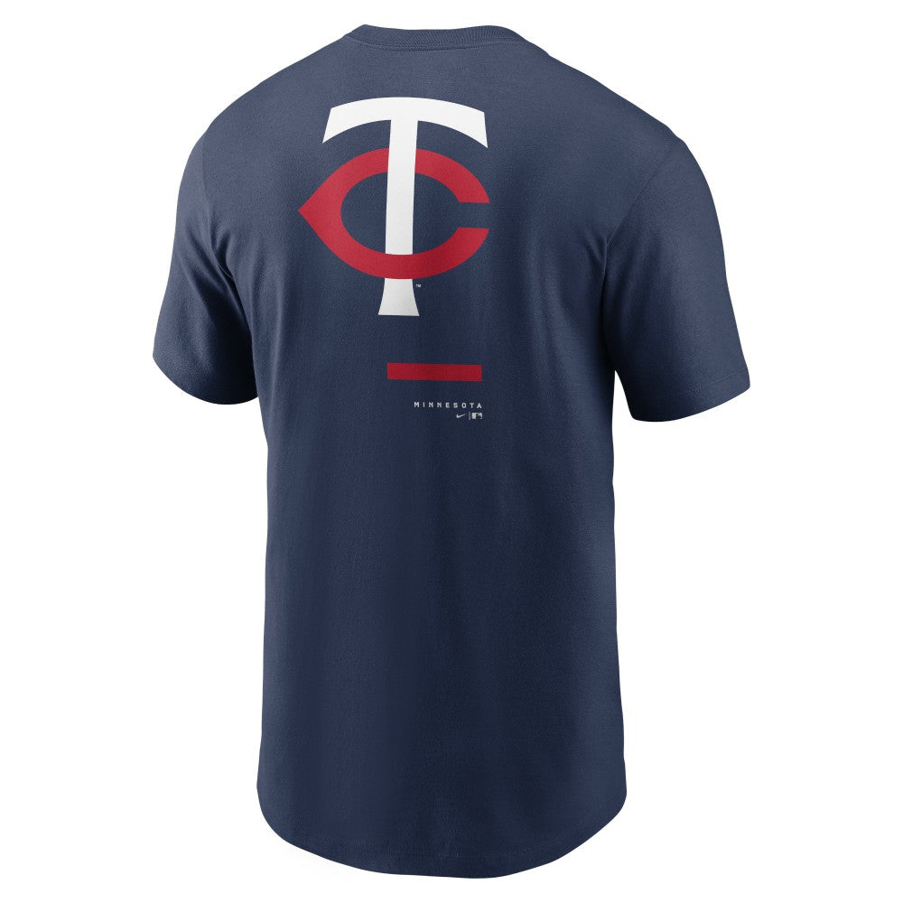 Minnesota Twins Nike Over the Shoulder T-Shirt - Navy T-shirts