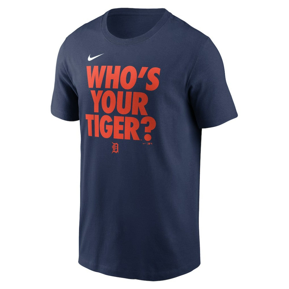 Detroit Tigers Nike Rally Rule T-Shirt - Navy T-shirts