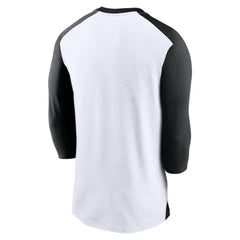 San Francisco Giants Nike Rewind 3/4-Sleeve T-Shirt - White/Black T-shirts