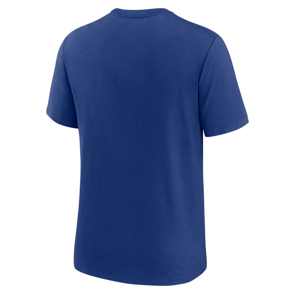Milwaukee Brewers Nike Rewind Retro Tri-Blend T-Shirt - Royal T-shirts