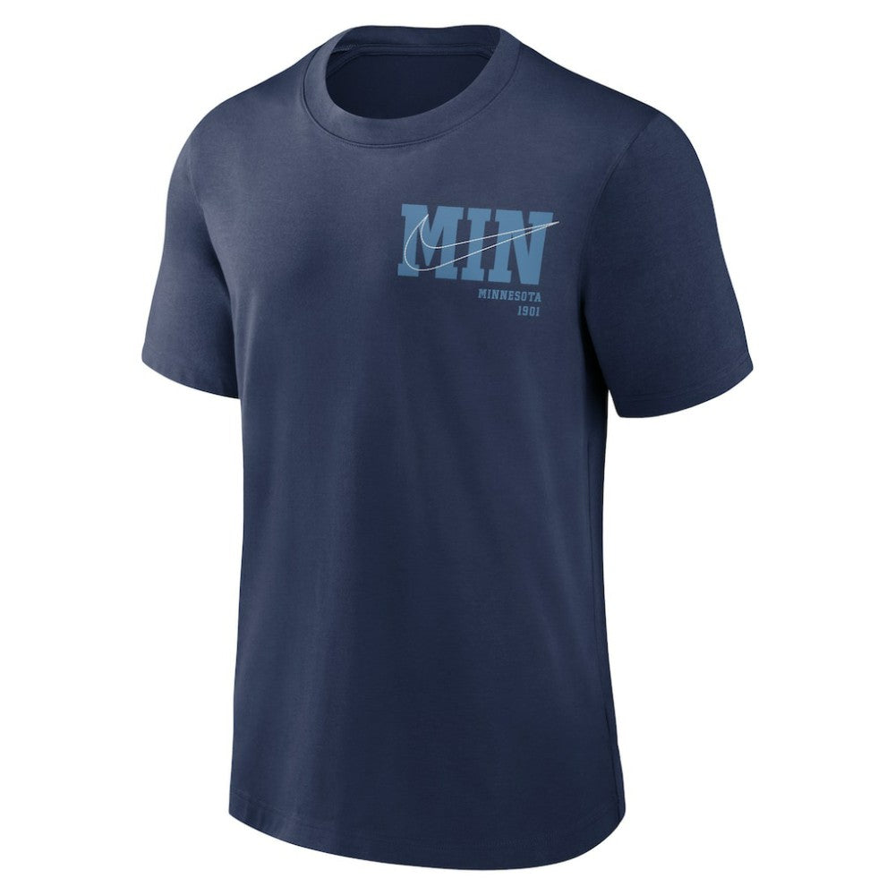 Minnesota Twins Nike Statement Game Over T-Shirt - Navy T-shirts