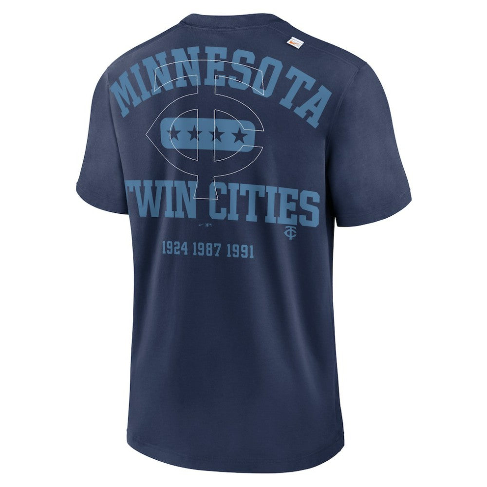 Minnesota Twins Nike Statement Game Over T-Shirt - Navy T-shirts