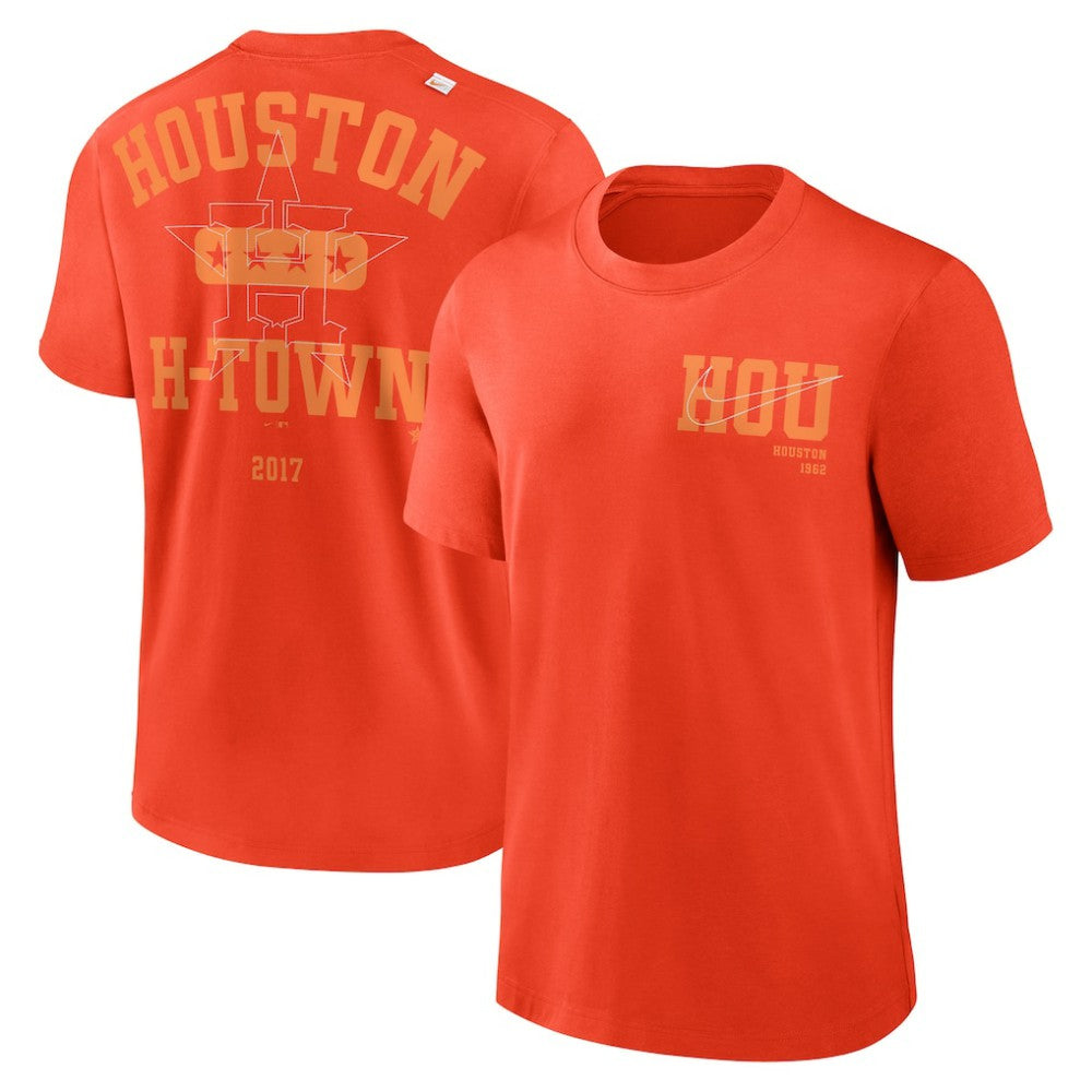 Houston Astros Nike Statement Game Over T-Shirt - Orange T-shirts
