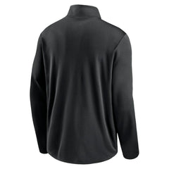 Chicago White Sox Nike Agility Pacer Performance Half-Zip Top - Black Tops