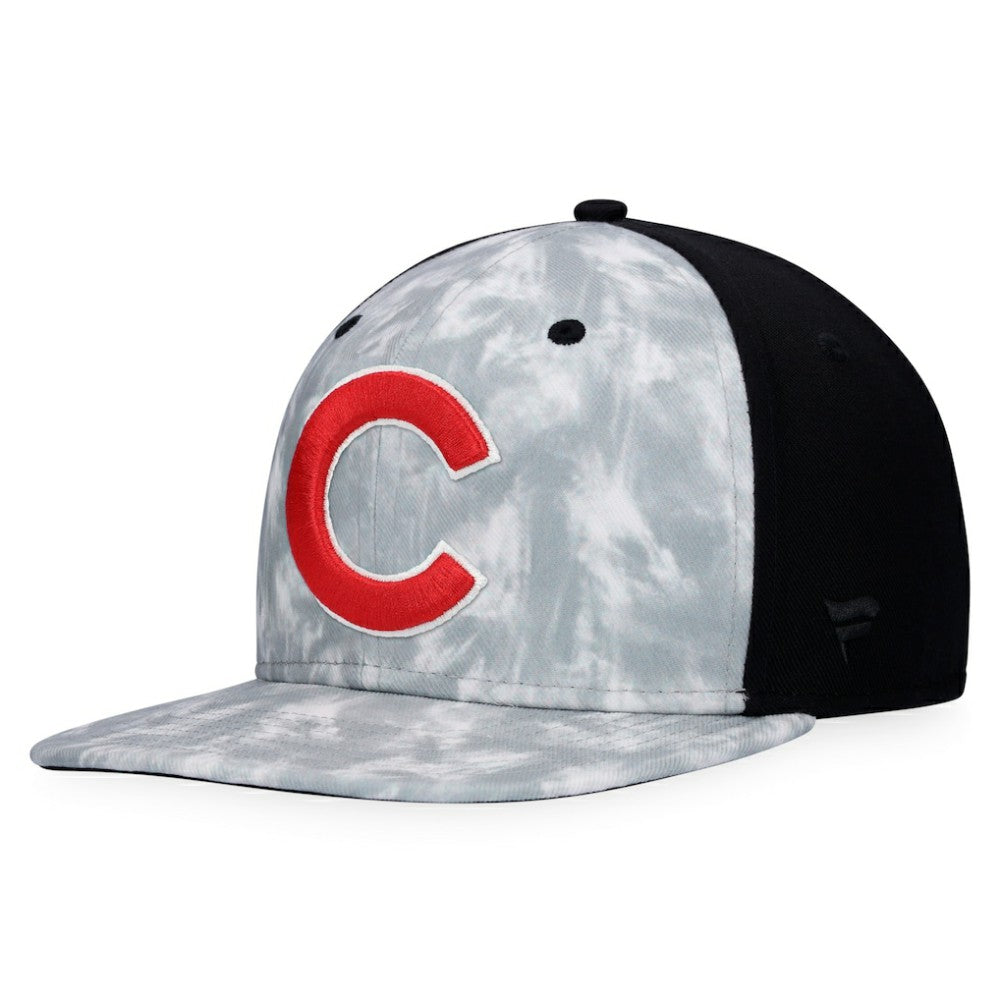 Chicago Cubs Majestic Smoke Dye Snapback Hat - Gray Hats