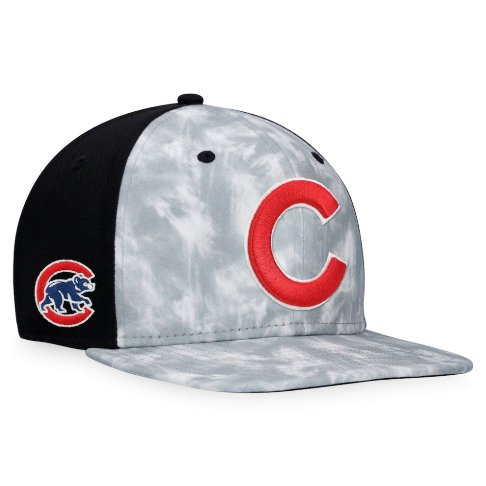 Chicago Cubs Majestic Smoke Dye Snapback Hat - Gray Hats