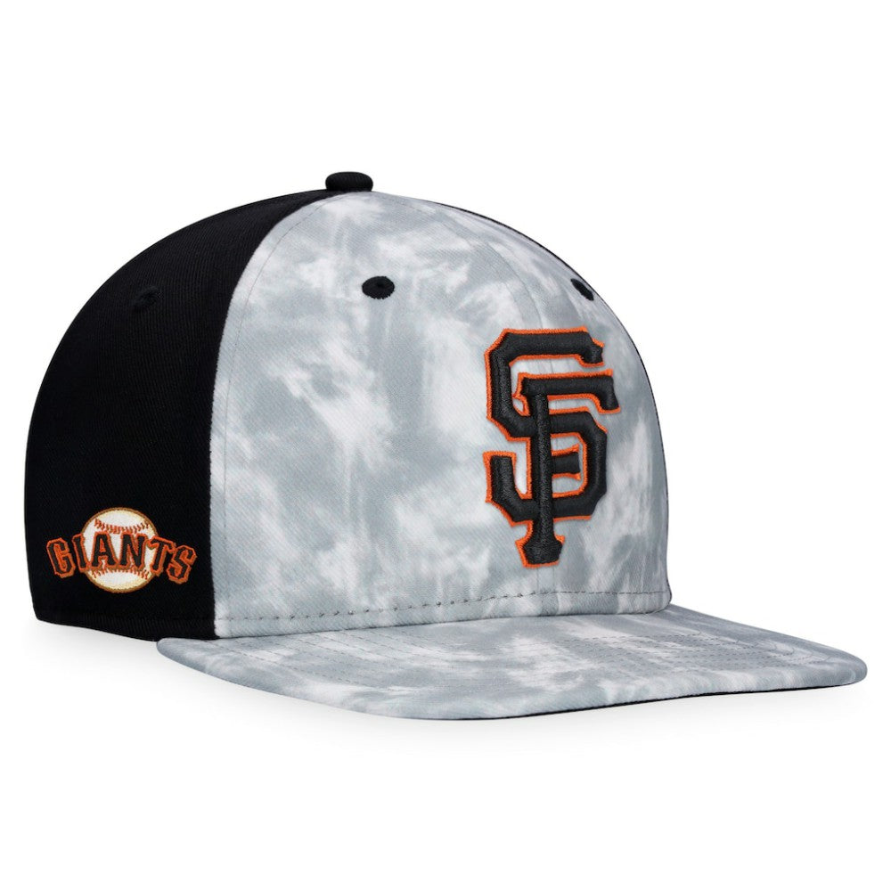 San Francisco Giants Majestic Smoke Dye Snapback Hat - Gray Hats
