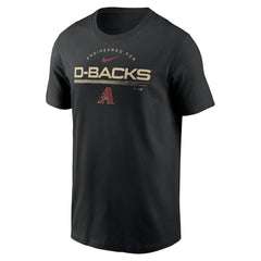 Arizona Diamondbacks Nike Team Engineered Performance T-Shirt - Black T-shirts
