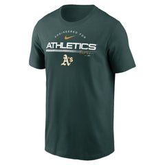 Athletics Nike Team Engineered Performance T-Shirt - Green T-shirts
