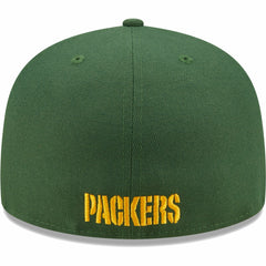 Green Bay Packers New Era Flawless 59FIFTY Fitted Hat - Green Hats