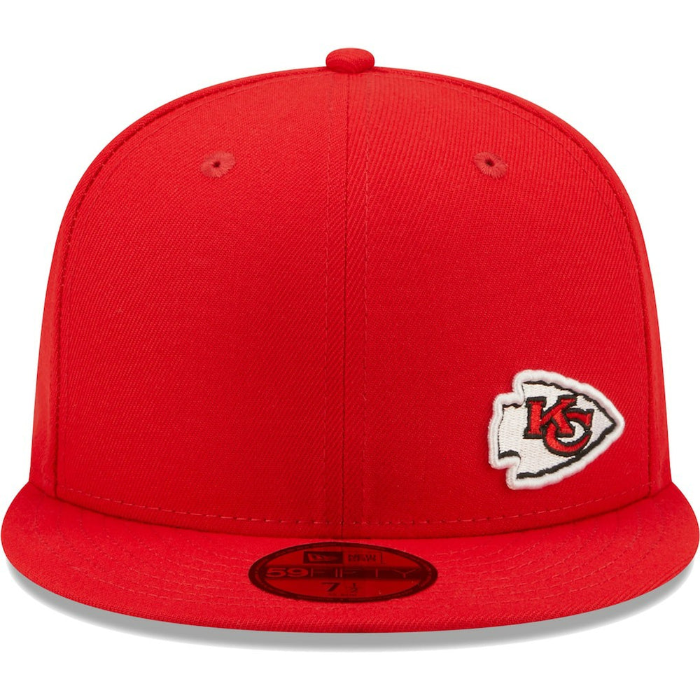 Kansas City Chiefs New Era Flawless 59FIFTY Fitted Hat - Red Hats