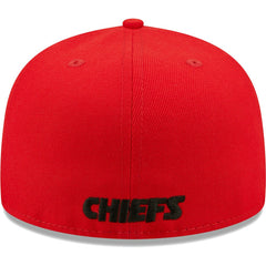 Kansas City Chiefs New Era Flawless 59FIFTY Fitted Hat - Red Hats