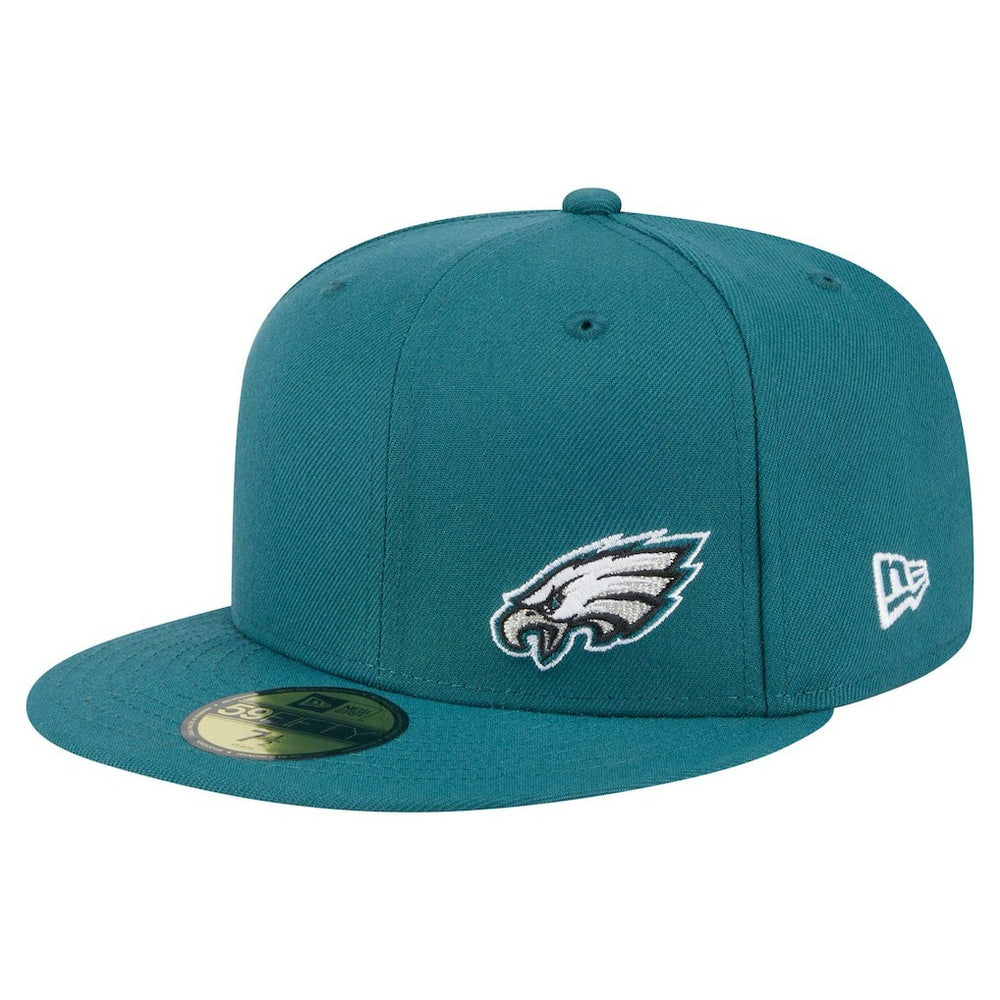 Philadelphia Eagles New Era Flawless 59FIFTY Fitted Hat - Midnight Green Hats