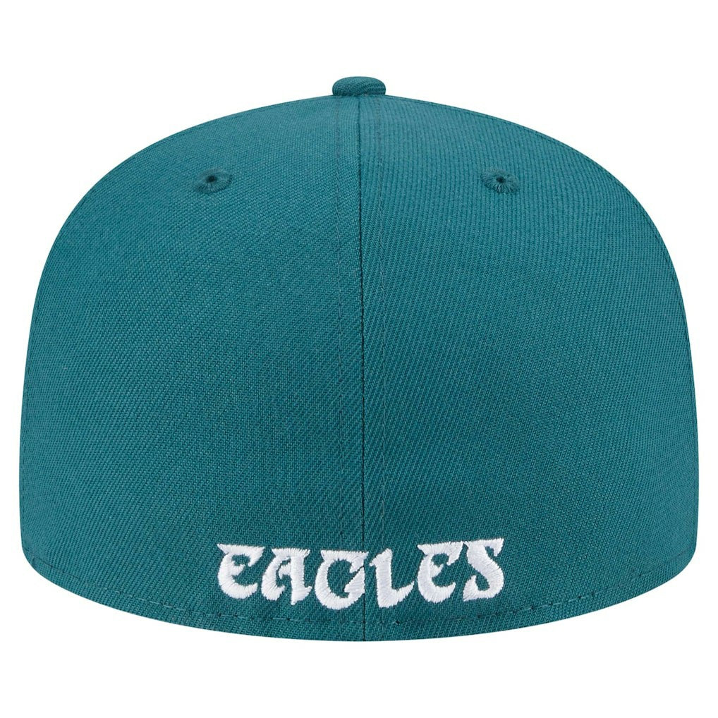 Philadelphia Eagles New Era Flawless 59FIFTY Fitted Hat - Midnight Green Hats