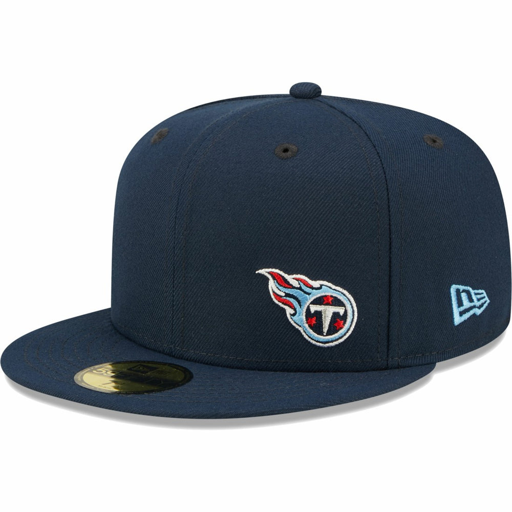 Tennessee Titans New Era Flawless 59FIFTY Fitted Hat - Navy Hats
