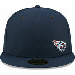 Tennessee Titans New Era Flawless 59FIFTY Fitted Hat - Navy Hats