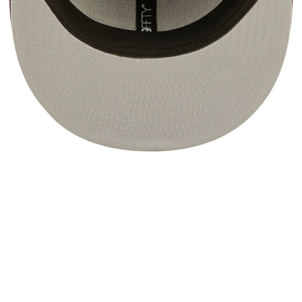 Washington Commanders New Era Flawless 59FIFTY Fitted Hat - Burgundy Hats