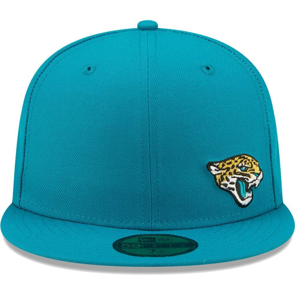 Jacksonville Jaguars New Era Flawless 59FIFTY Fitted Hat - Teal Hats