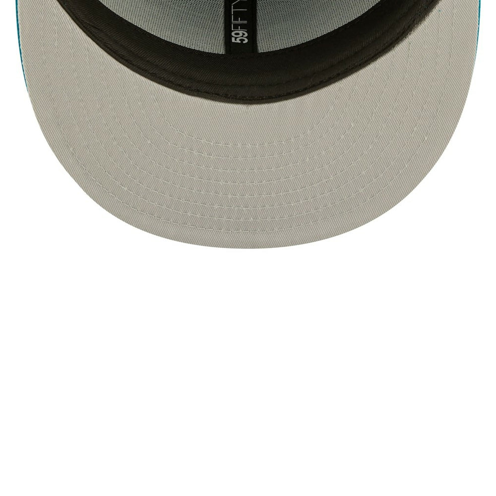 Jacksonville Jaguars New Era Flawless 59FIFTY Fitted Hat - Teal Hats