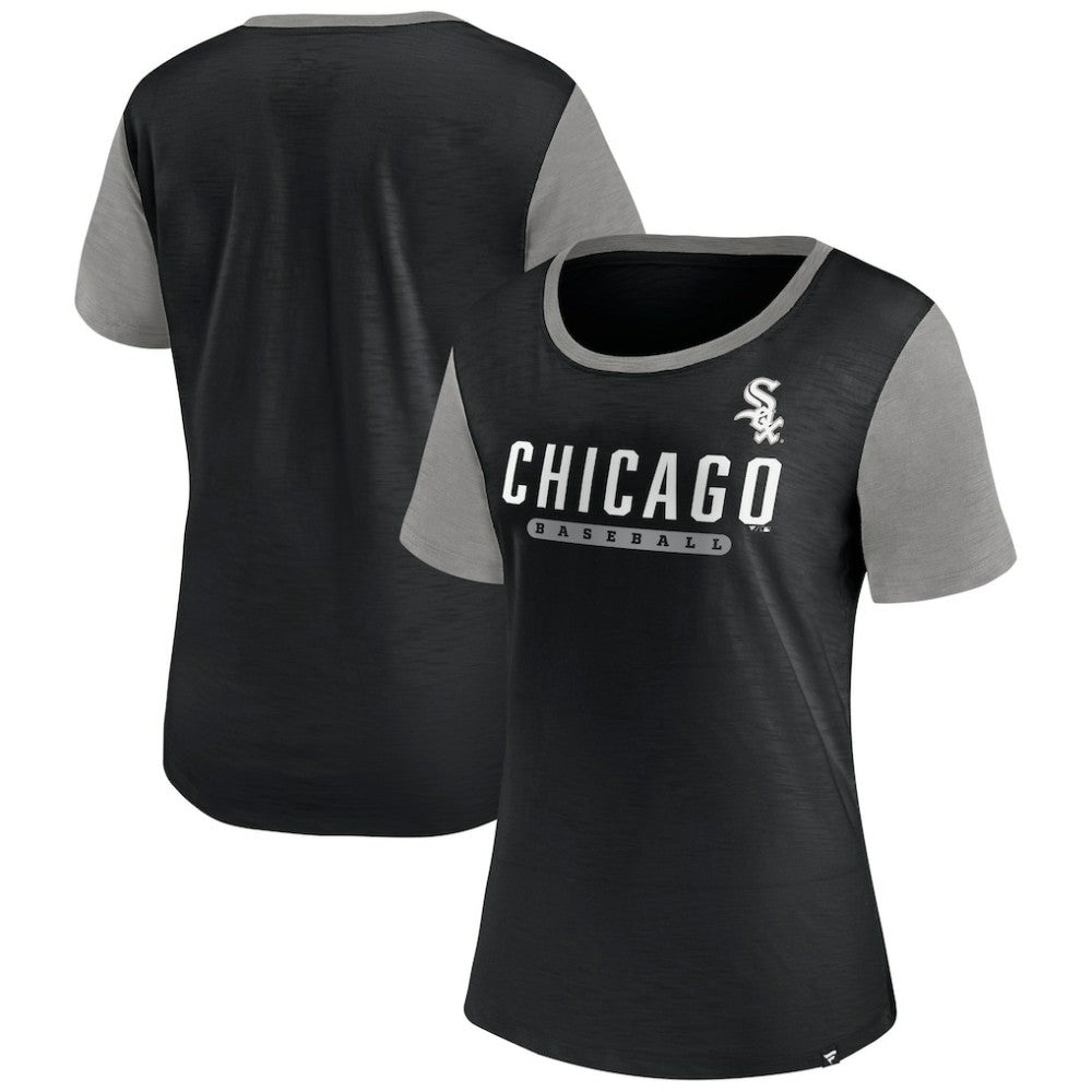 Chicago White Sox Fanatics Women's Mound T-Shirt - Black T-shirts
