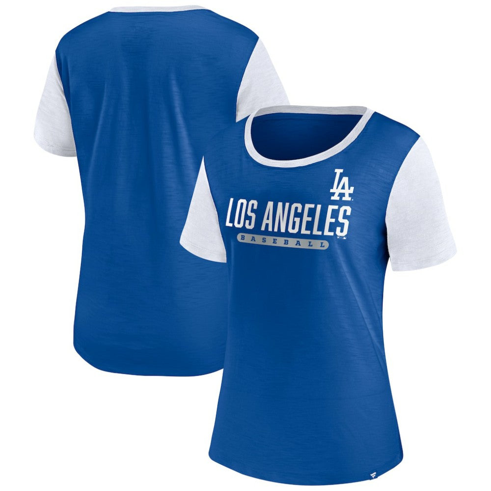 Los Angeles Dodgers Fanatics Women's Mound T-Shirt - Royal T-shirts