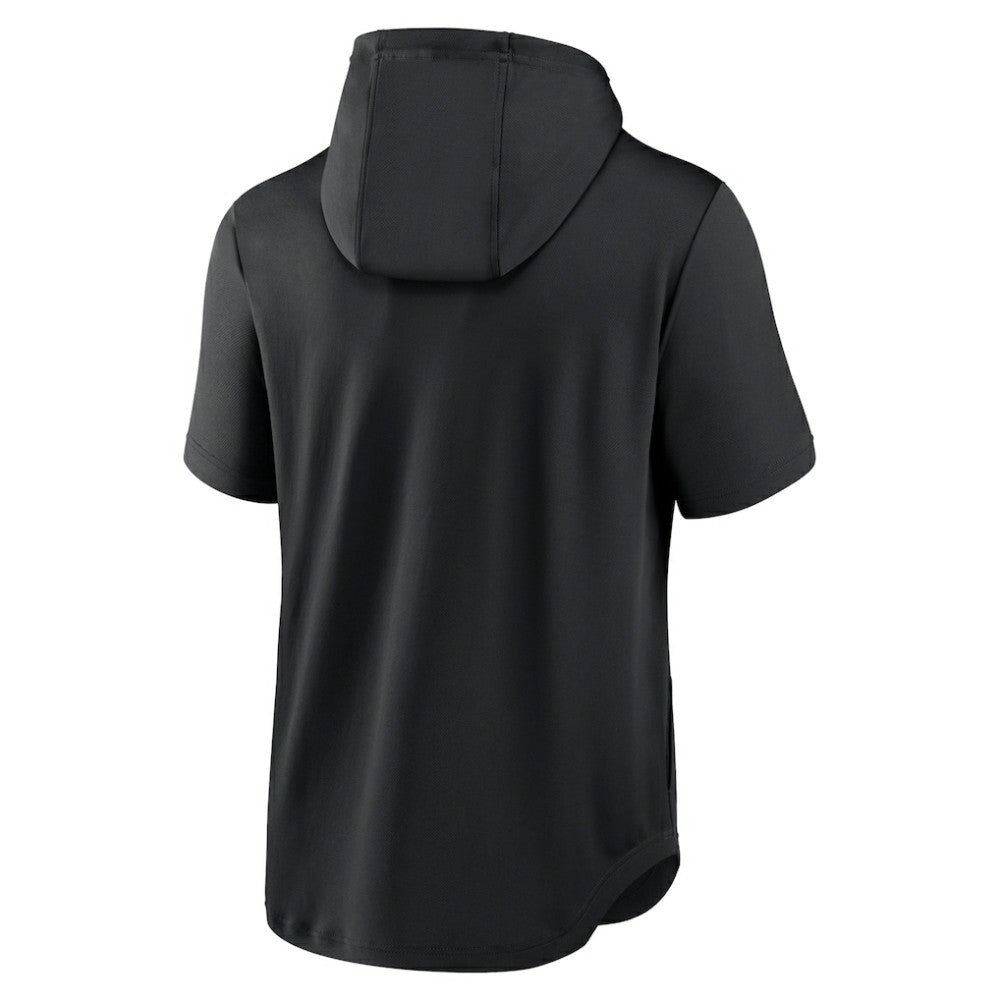 San Francisco Giants Nike Springer Short Sleeve Team Pullover Hoodie - Black Hoodies