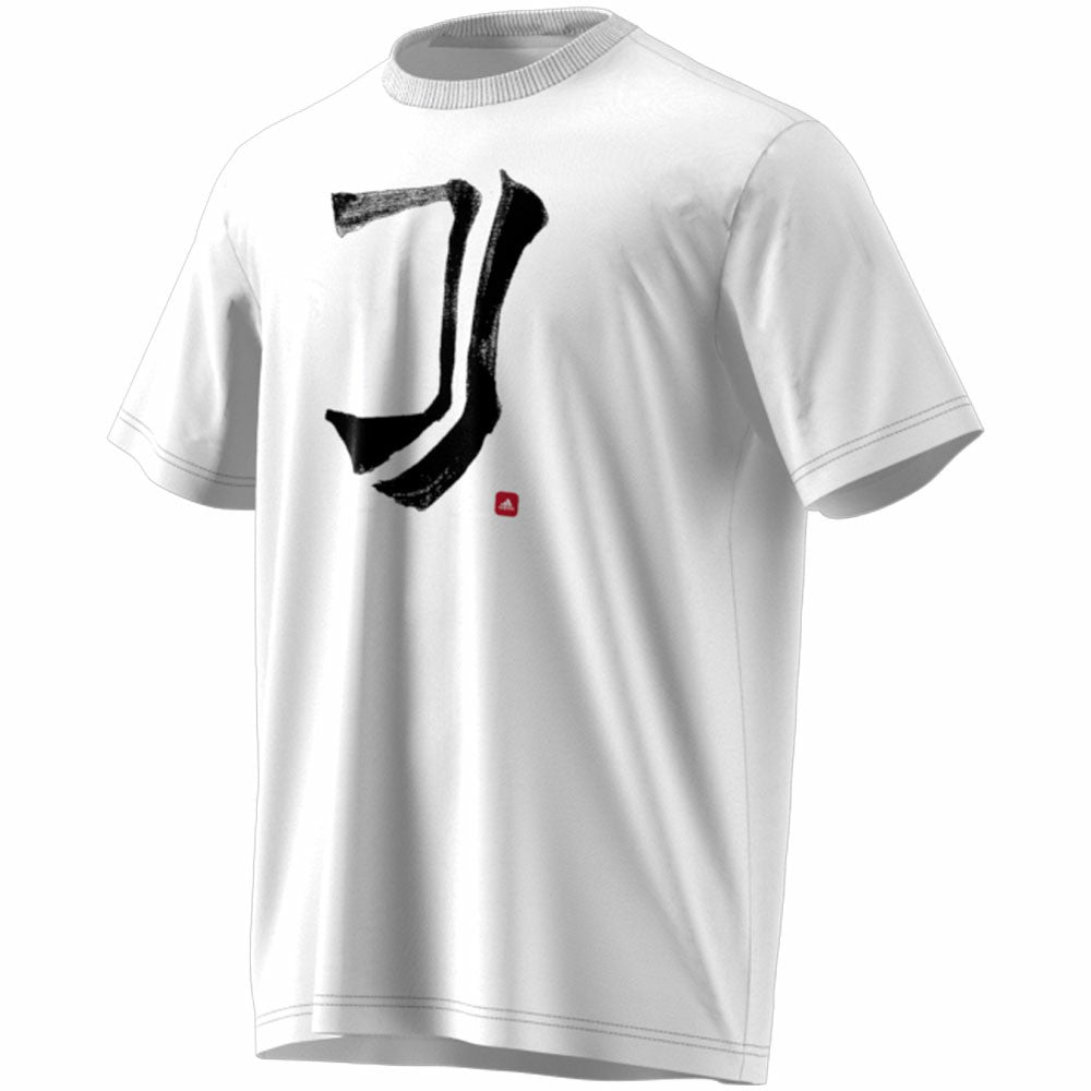 Juventus Chinese Calligraphy T-Shirt White - Adidas on sale
