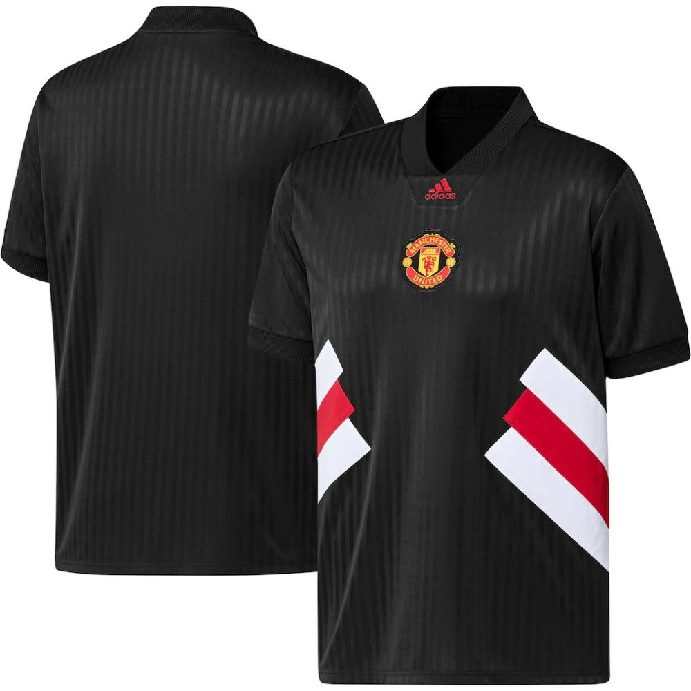 Manchester United Football Icon Jersey Black - Adidas on sale