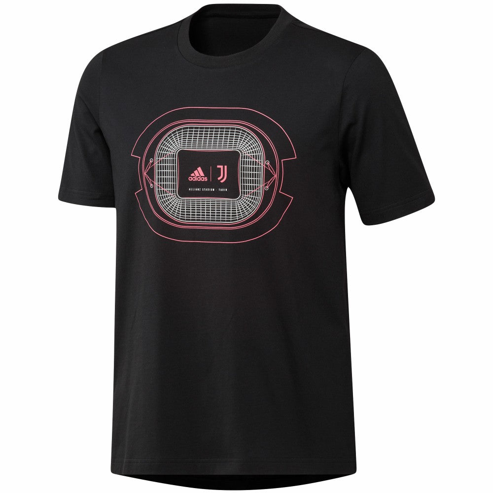 Juventus Male Graphic T-Shirt Black - Adidas discount