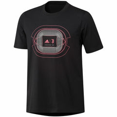 Juventus Male Graphic T-Shirt Black - Adidas discount
