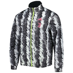 Juventus 2022/23 On-Field Team Logo Anthem Reversible Full-Zip Jacket Black - Adidas on sale
