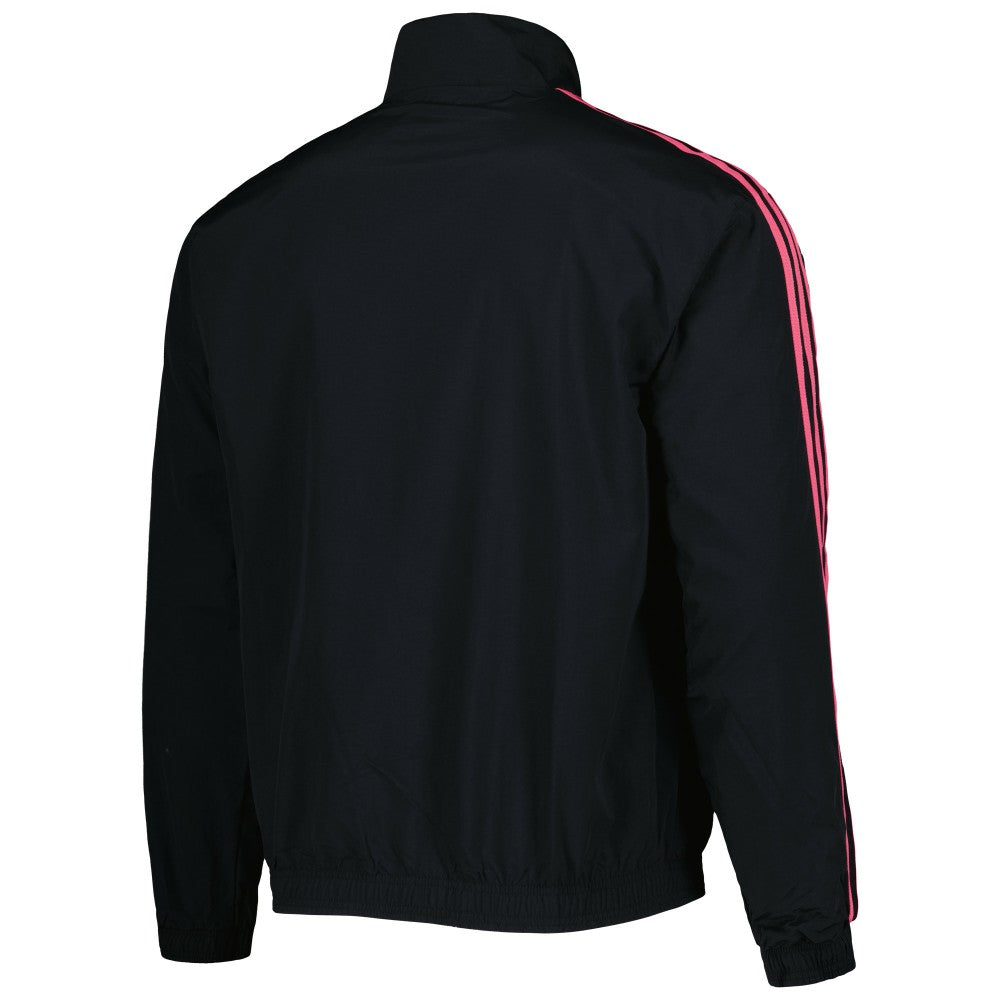 Juventus 2022/23 On-Field Team Logo Anthem Reversible Full-Zip Jacket Black - Adidas on sale