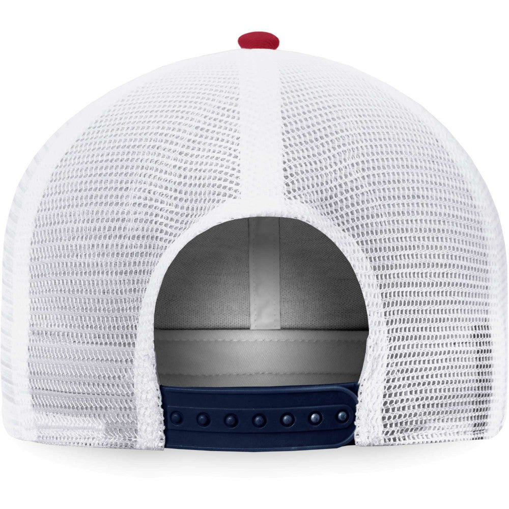 England National Team Trucker Snapback Hat Navy/White - Fanatics