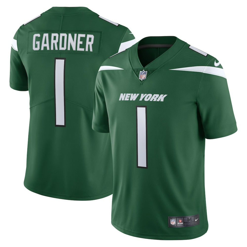 Ahmad Sauce Gardner New York Jets Men's Vapor Limited Jersey - Green Jerseys